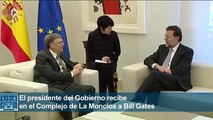 El presidente del Gobierno recibe a Bill Gates