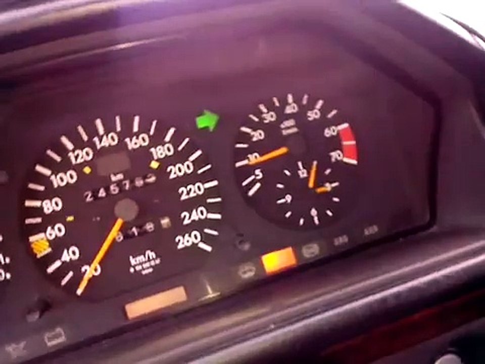 w124 e500 0-200 acceleration