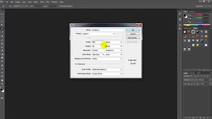 How to create a navigation bar in photoshop CS6 - YouTube