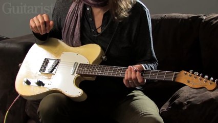 Robben Ford on his blonde 1960 Telecaster
