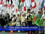 Japanischer Protest gegen chinesische 