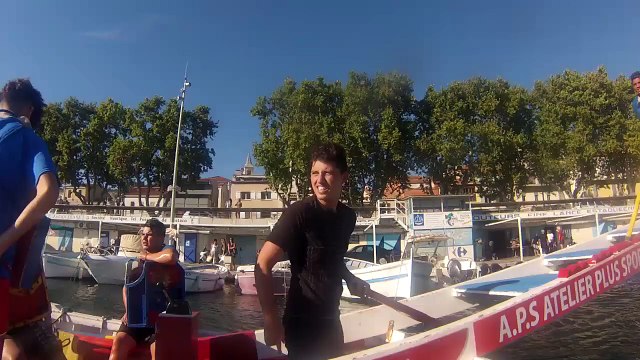 Entraînements des jouteurs de la fine lance estaquénne