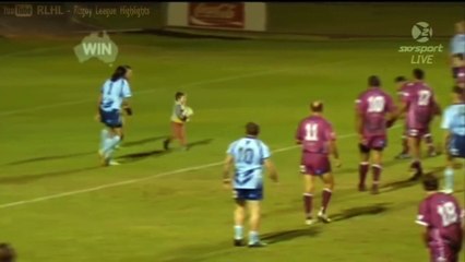 À 4 ans, il traverse le terrain de rugby et marque un essai