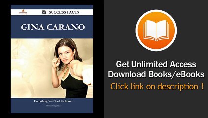 Gina Carano 52 Success Facts Everything you need to know about Gina Carano - BOOK PDF