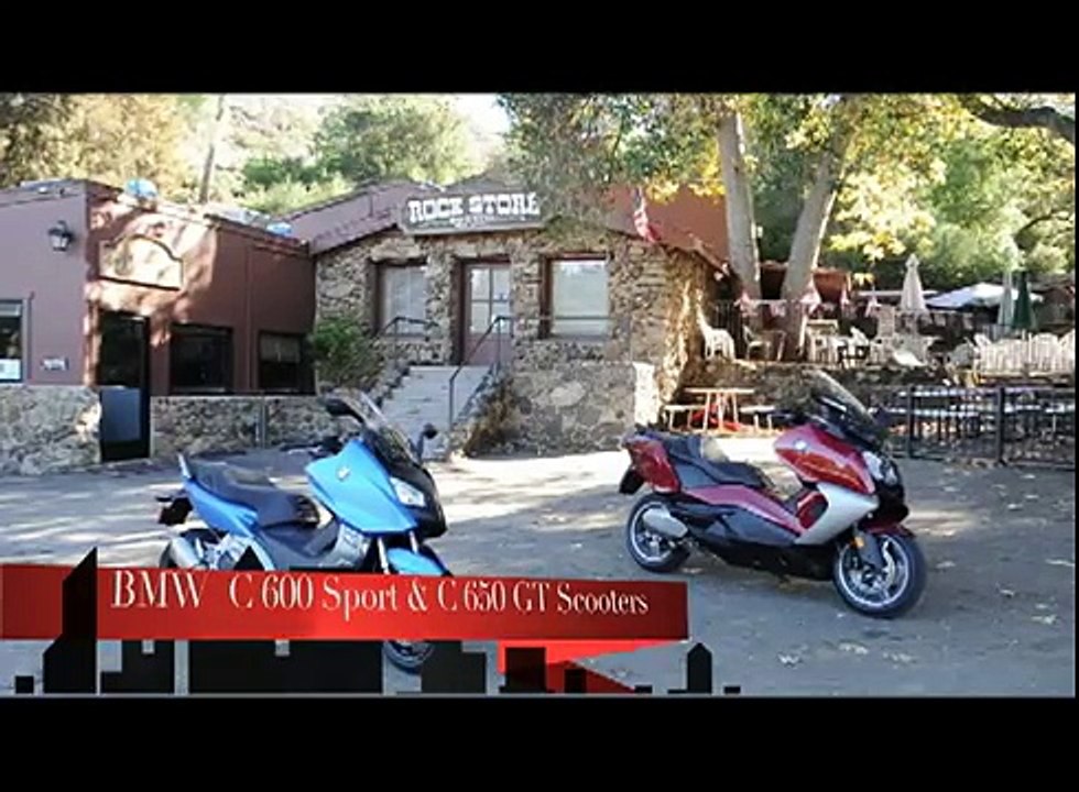 2013 BMW C 600 Sport and C 650 GT Scooters