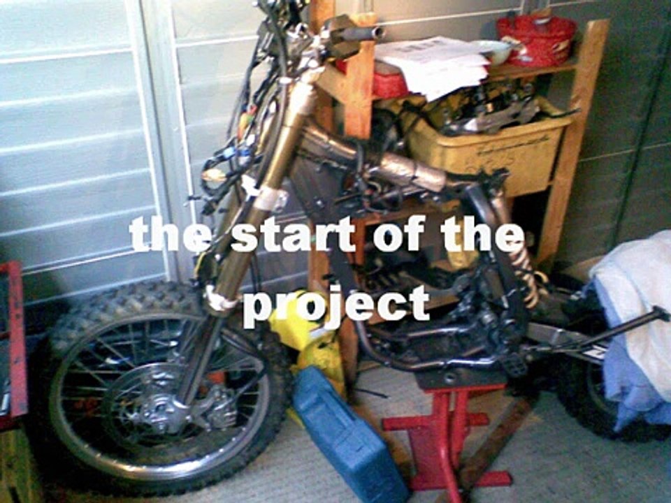 My suzuki drz 400 sm finished in sep 2010