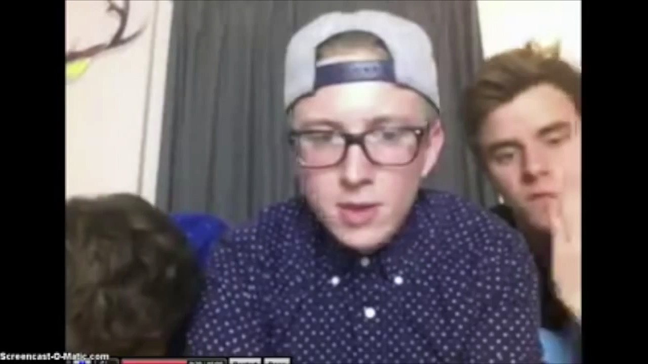 Tyler Oakley and Troye Sivan Kiss Connor Franta