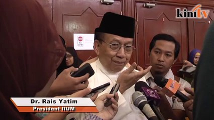 Wave the Jalur Gemilang, Rais Yatim tells Bersih