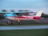 Cessna 152 and a C-172 lands at Brampton Airport, CNC3