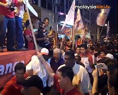 Karpal receives a rousing welcome in Miri