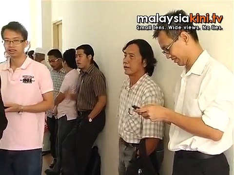 ISA Illegal candlelight vigil trial