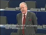 Roger Helmer MEP on Croatia   February 2011