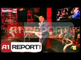 Silvio Berluskoni sherr me gazetarët: Keni bërë shkollën e natës