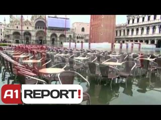 Venecia, përmbyten zonat e  banuara për shkak të reshjeve