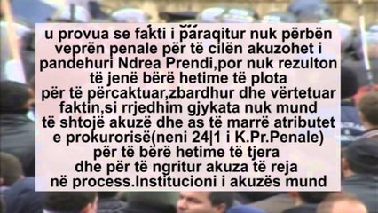 ZBARDHET VENDIMI PER 21 JANARIN