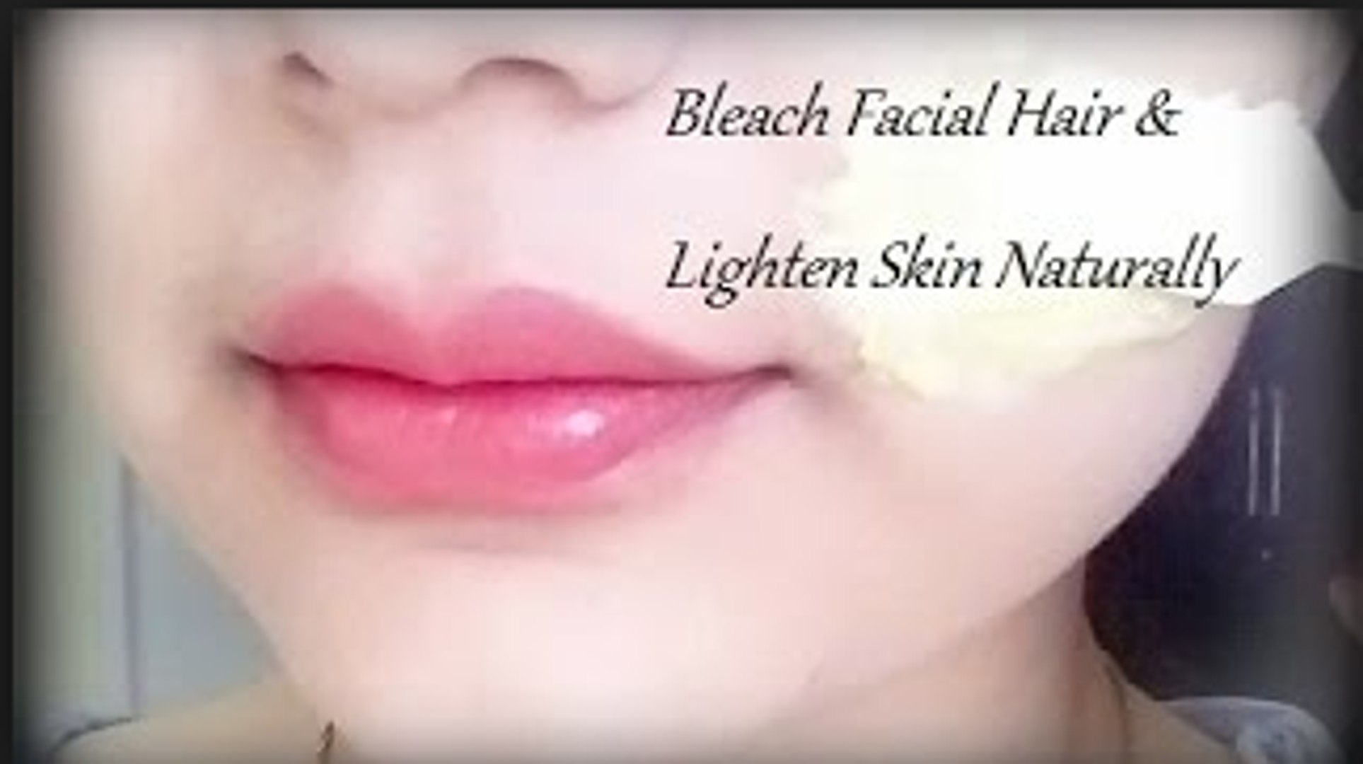 Miracle Remedy To Bleach Facial Hair And Whiten Skin Video