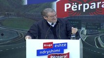 Kryeministri Sali Berisha inaguron rrugën Fier-Komuna Ruzhdie