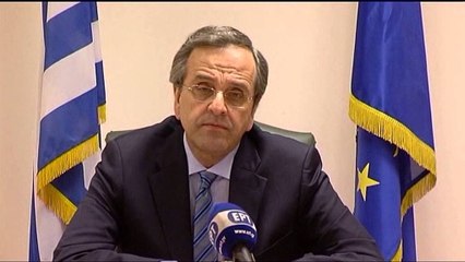 Samaras per krizen ne Greqi