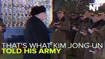 Kim Jong-Un Tells His Troops To Prepare For War