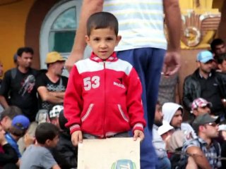 Macédoine: grenades assourdissantes contre des migrants