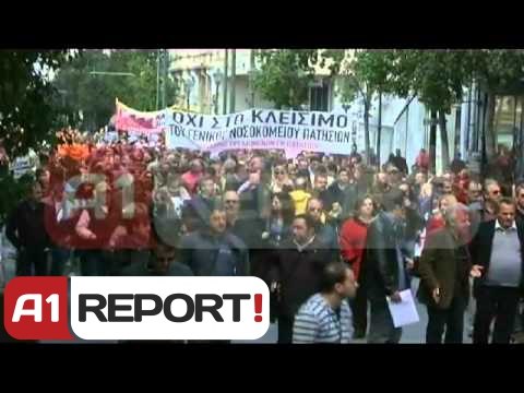 Nisin protestat në Athinë kundër marrëveshjes qeveri-trojkë