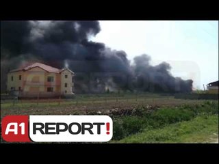 Shijak, zjarr në depozitë nafte, evakuohen banorët