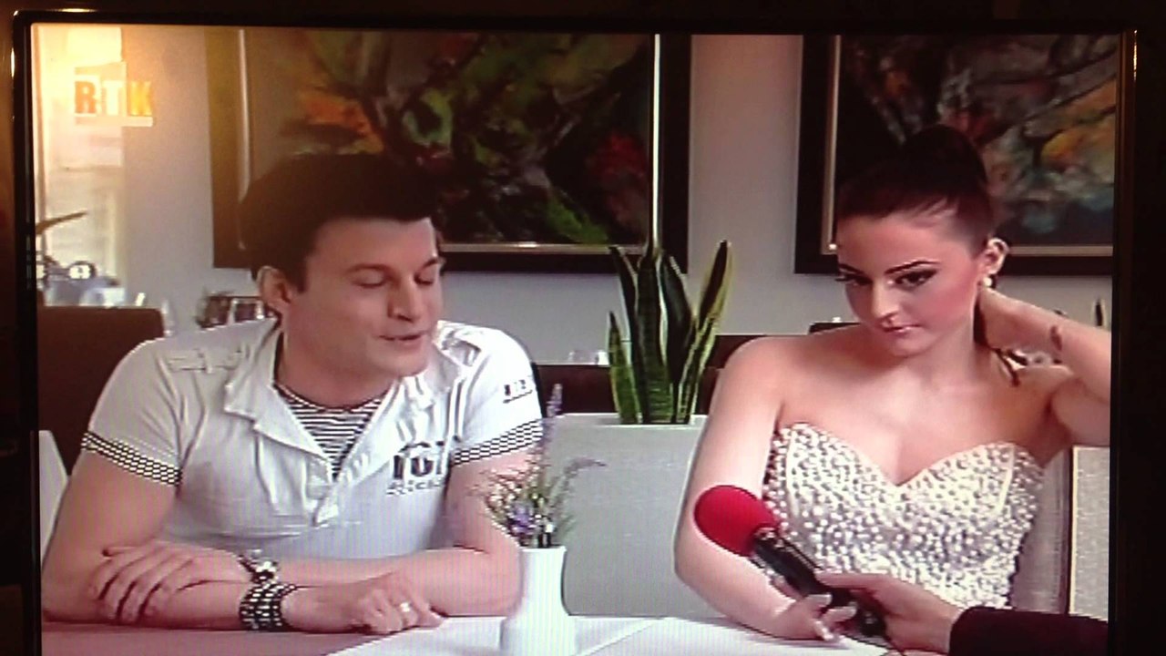 Albana Azizi dhe Mark Main Intervist per RTK 2013