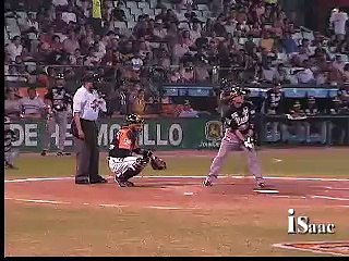 Guante de Oro Chispa Gastélum Naranjeros vs Mochis Lance Espectacular