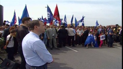 Berisha në Fushë Krujë: Na votoni për projektet që do realizojmë