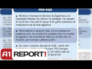 Ngërçi në KQZ, 3 variantet e PS në tavolinën e Arvizu-së