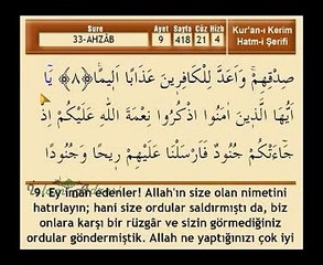 Azhab Suresi (Mehmet Emin Ay) - islamadresi.com