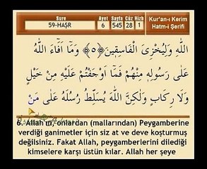 Haşr Suresi (Mehmet Emin Ay) - islamadresi.com