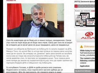 Thaçi për 'Dnevnik': Tradhtarë janë tetovarët që votuan Ahmetin