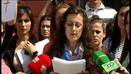 PROTESTAT E STUDENTEVE, SHEZAI RROKAJ 2805.2013