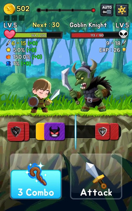 Combo Knights Legend - Android and iOS gameplay PlayRawNow