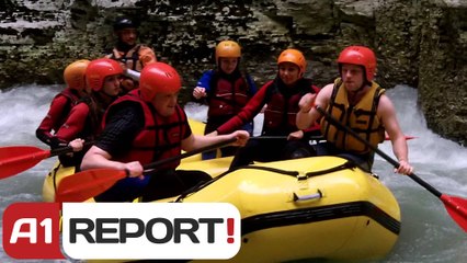 Shtegtim,  Rafting studentet hollandeze ne Osum