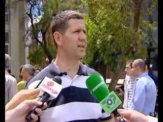 Gazetarët me protesta në mbrojtje të Kezharovskit