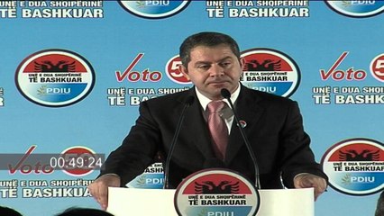 Idrizi në Shkodër, apelon emigrantët të marrin pjesë në votime