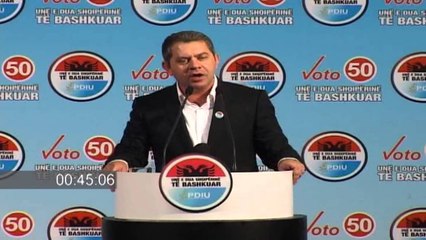 Idrizi në Elbasan: PDIU, e vetmja avokate e rezolutës çame