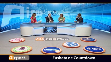 Airport, fushata ne Countdown, moderatore-Mira Kazhani