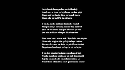 Kitta Ft. IdeaL - Bonu Besnik (with lyrics on screen) [Audio]