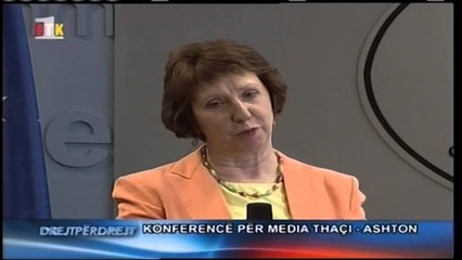 Ashton në Kosovë: Zbatoni marrëveshjet. Thaçi burrë shteti