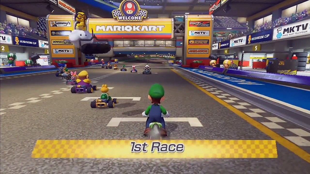 Let's Play Mario Kart 8 (Wii U) 150CC | Episode 1 | N00Bing it Up in the Mushroom Cup