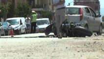 Korçë, aksident  me vdekje, makina përplas motoçikletën, humb jetën 30-vjeçari
