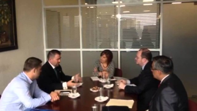 Konsulli i nderit Ylli Ndroqi, vizitë në Meksikë