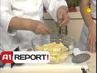 RREZE DIELLI , ZONJEN TEFTA , PATËLLXHANE TË MBUSHUR ,SFOLIAT ME MARMALATË,SALLATË, 24 07 2013