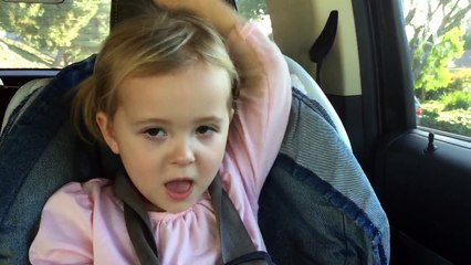 Little girl struggles to remember what happened at school