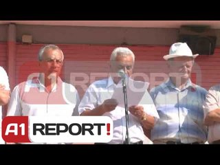 Ish ushtarakët protestë: SHQUP e jona, Basha, mos hajde këtu!