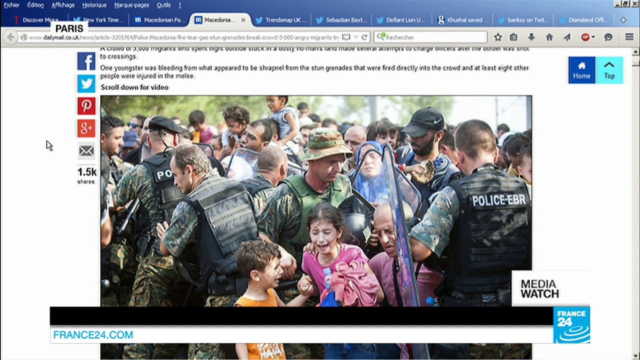 Macedonia's migrant crackdown