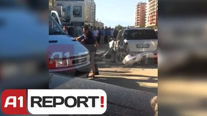 Tmerri në Vlorë pak çaste pas shperthimit të automjetit
